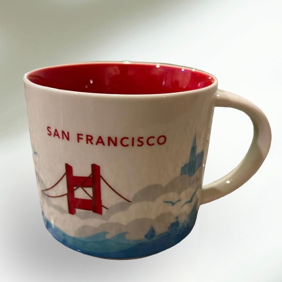 Starbucks Been There Series SAN FRANCISCO Coffee Mug 14 Fl - Picture 5 of 6